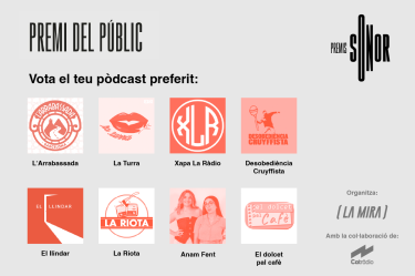 Quin és el teu pòdcast preferit? S’obren les votacions per al Premi del Públic dels Sonor 2024